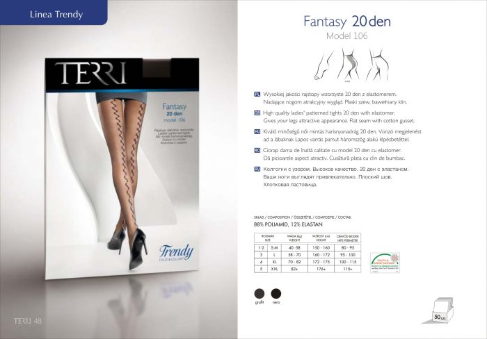 Terri Lineatrendy Fantasy20 Den 106   Catalog | Pantyhose Library